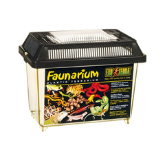 Exo Terra Faunarium easy to clean and disinfect for hygiene.