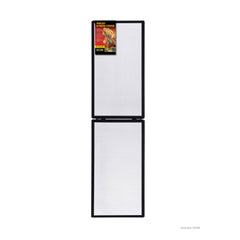 Exo Terra hinged screen cover enables partial opening for feeding and maintenance.