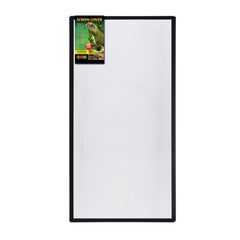 Exo Terra screen cover clip demonstrates easy secure fit for safe terrarium setup.
