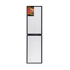 Exo Terra screen cover on hinged door offers easy access and ventilation.