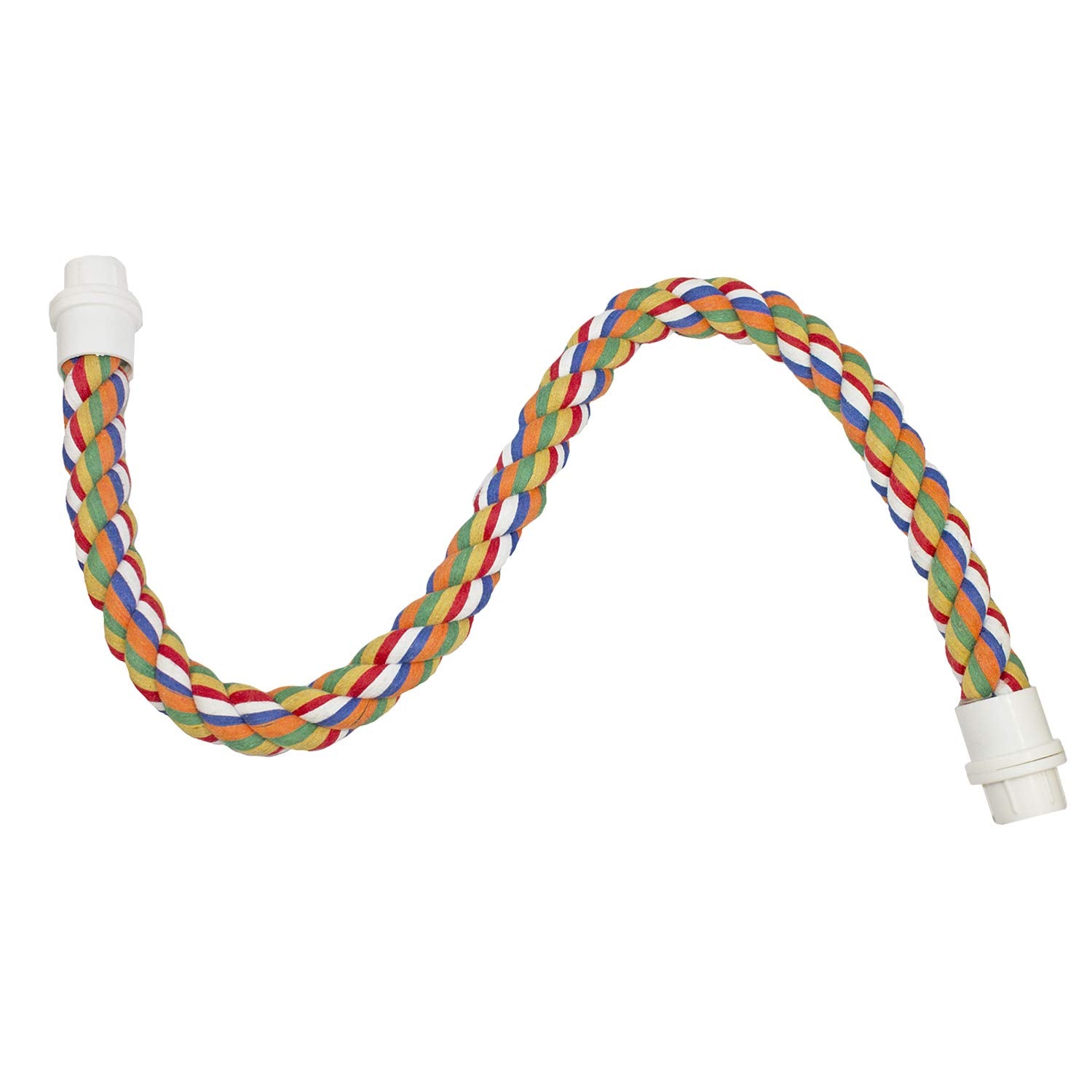 Exotic Nutrition 34-inch flex rope assembly for cage mounting and climbing.