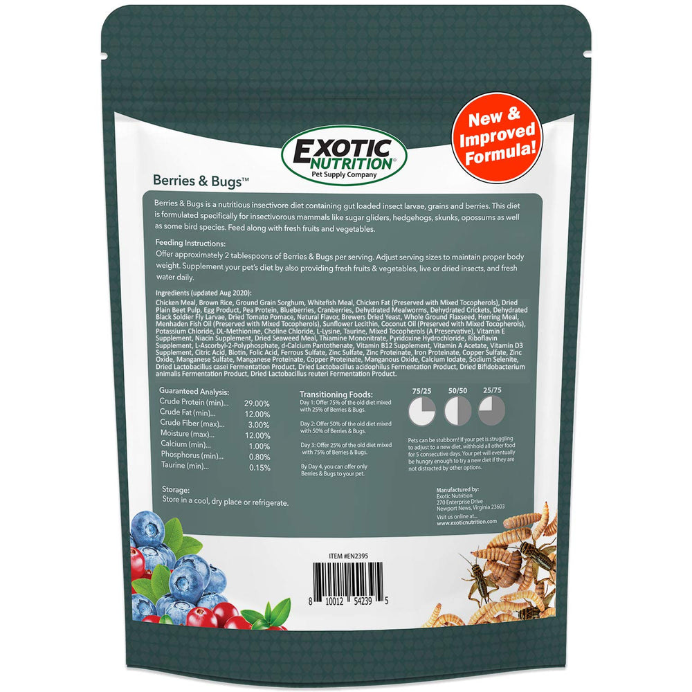 Sealed resealable bag emphasizes freshness and easier storage for busy pet owners.