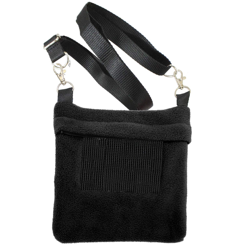 Exotic Nutrition Economy Carry Pouch inside cage bonding with sugar gliders
