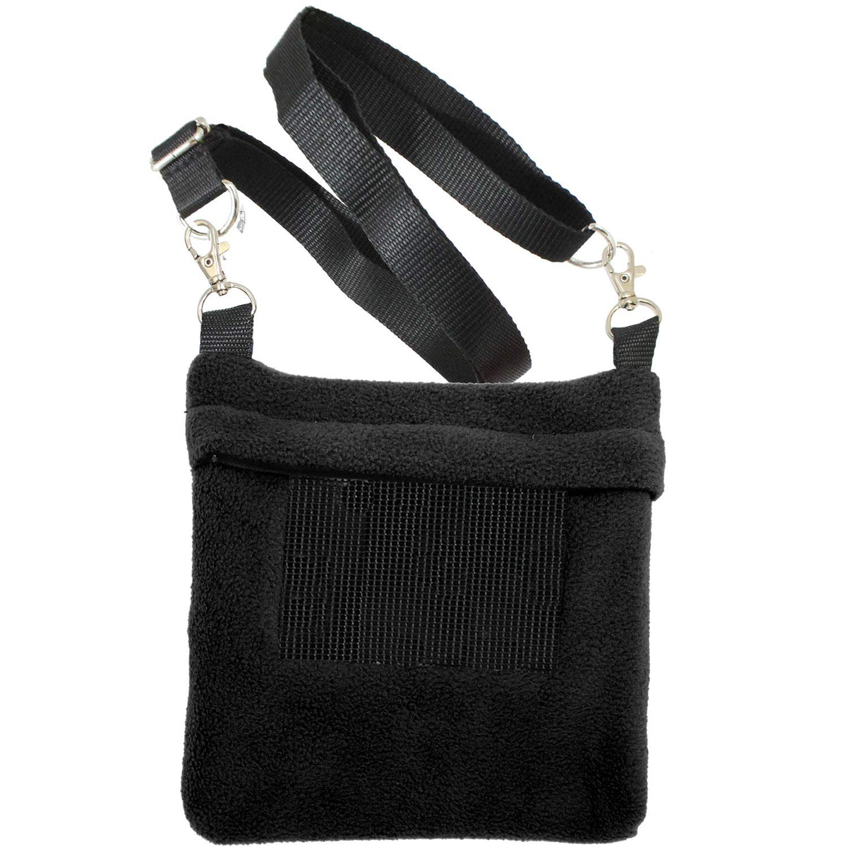 Exotic Nutrition Economy Carry Pouch inside cage bonding with sugar gliders