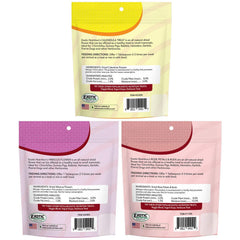 Exotic Nutrition Hibiscus flowers provide vibrant snacking for small pets