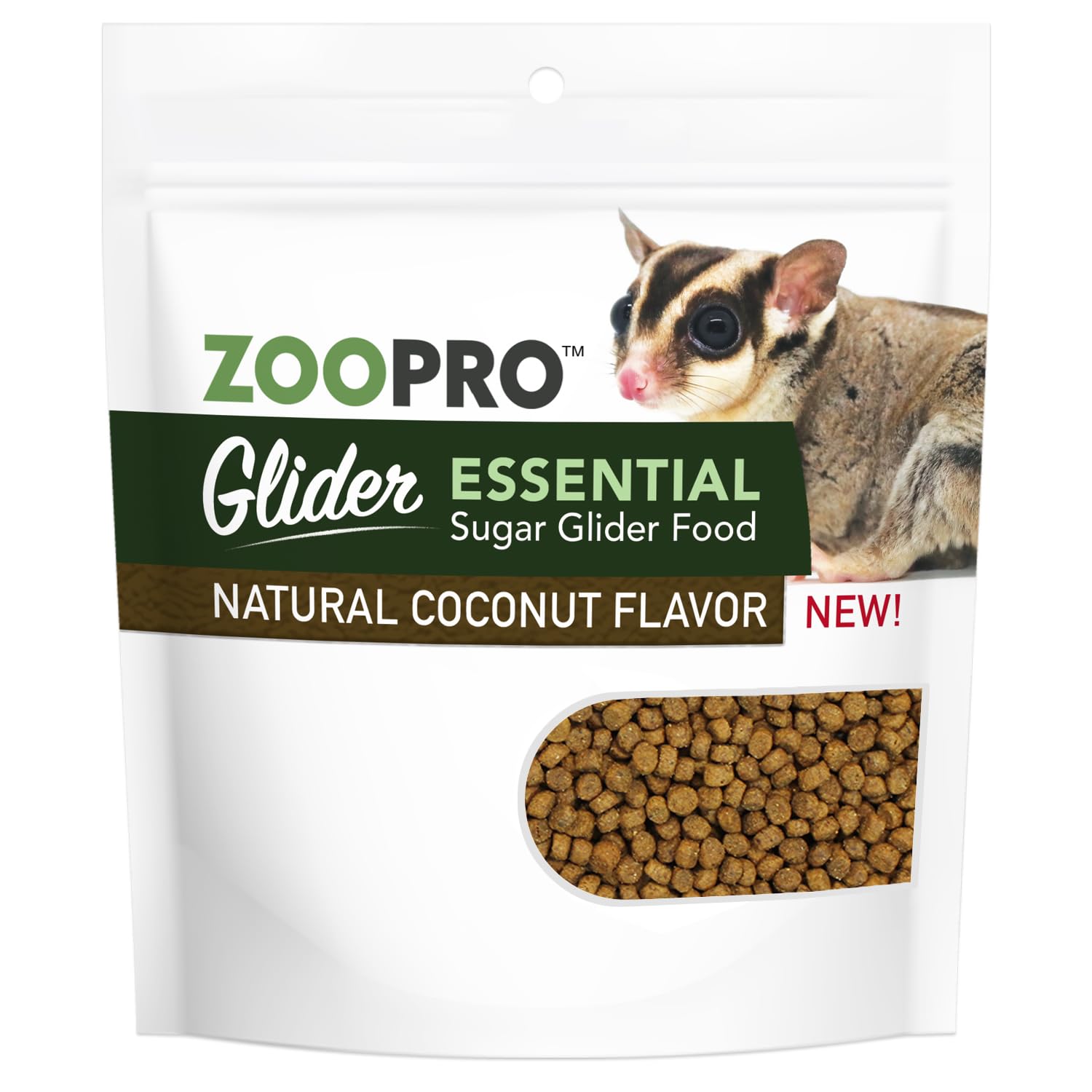 USA-made Exotic Nutrition Glider Essential packaging and barcode