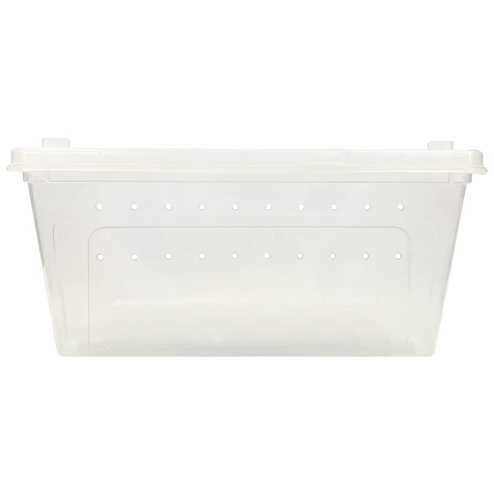 Exotic Nutrition Happy Habitat closed container for durable live feeder storage.