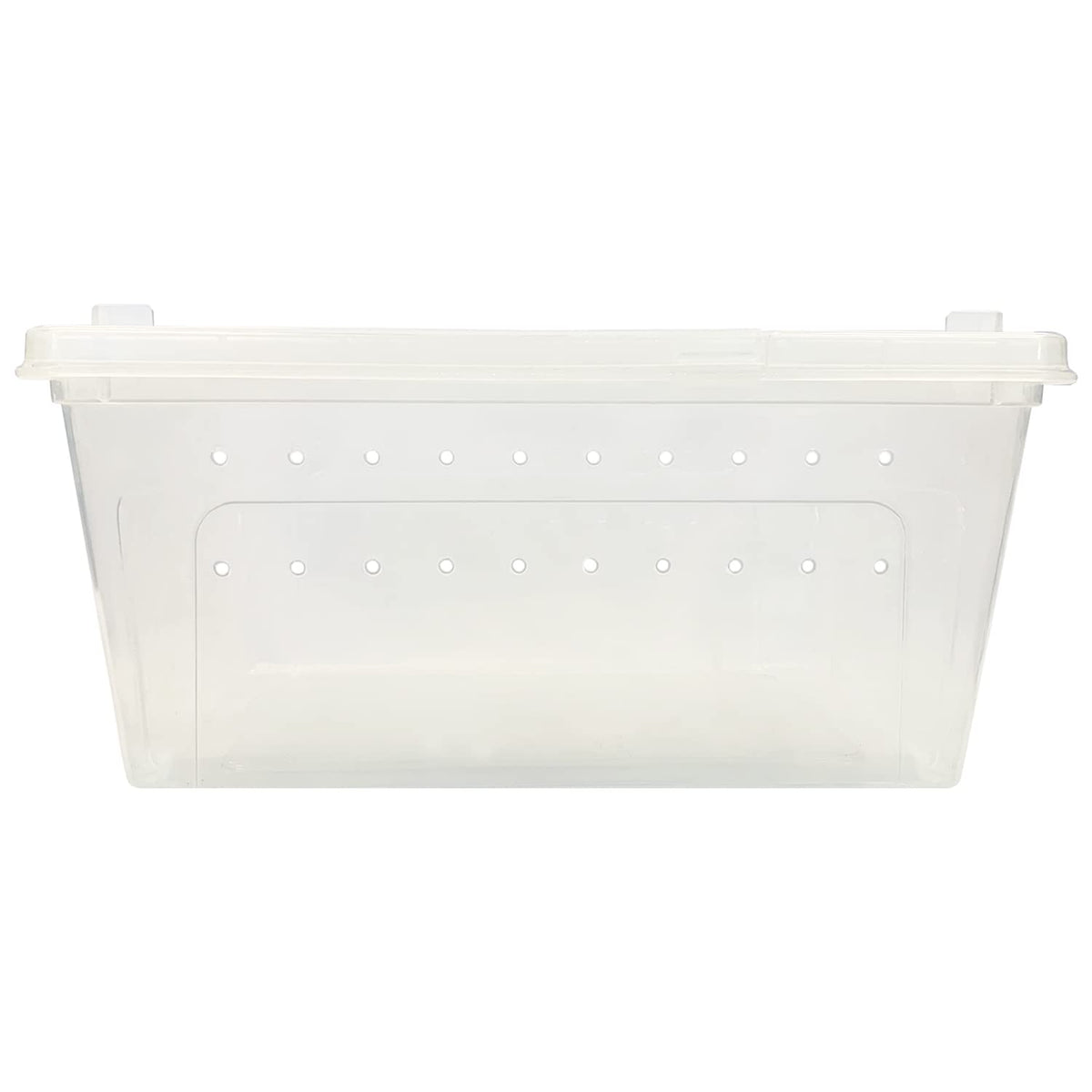Exotic Nutrition Happy Habitat closed container for durable live feeder storage.