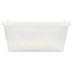Exotic Nutrition Happy Habitat closed container for durable live feeder storage.