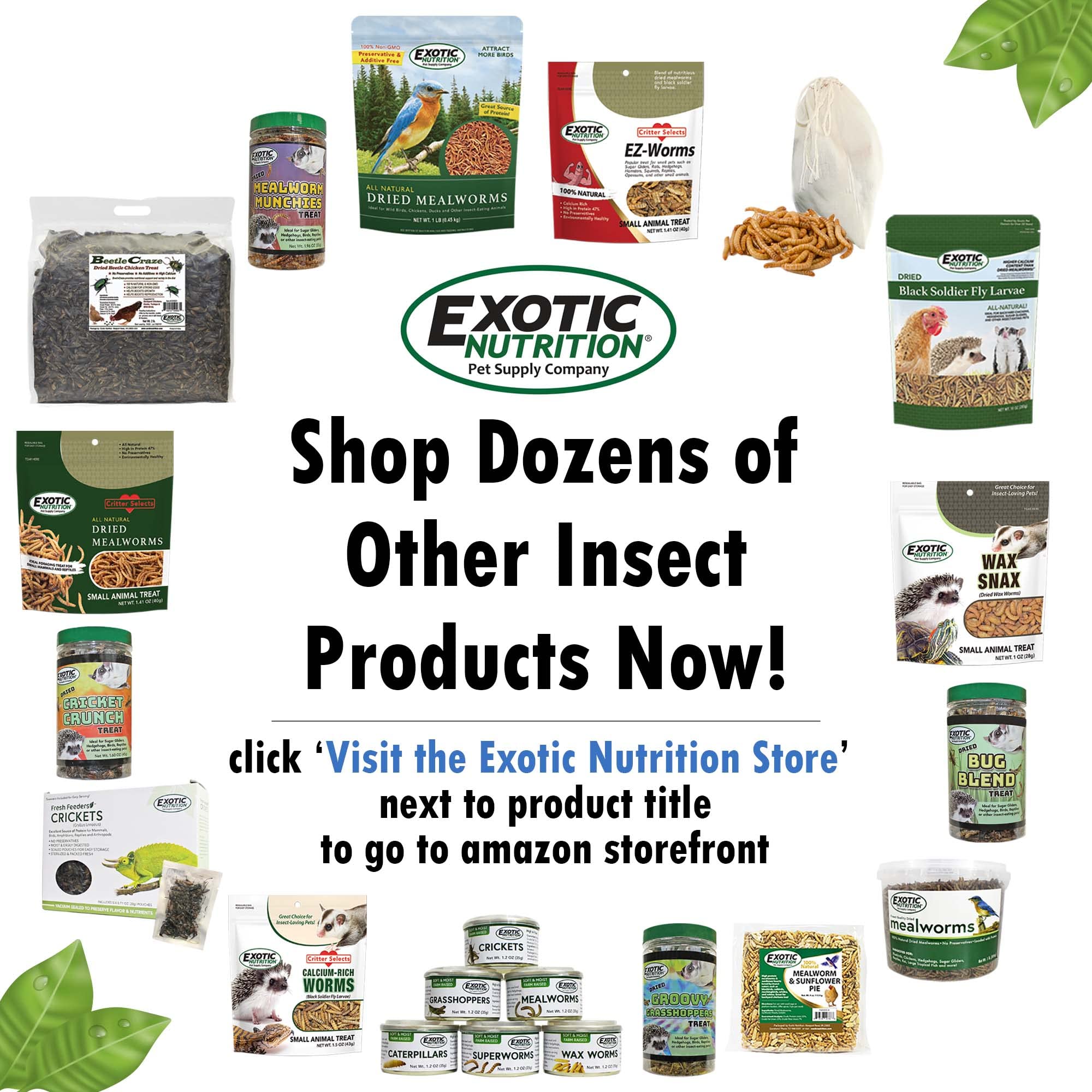 Exotic Nutrition Opossum Complete mixes with greens and proteins for balance.