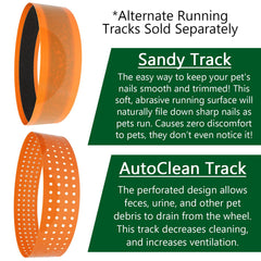 Exotic Nutrition Sandy Track durable plastic construction for long-lasting use