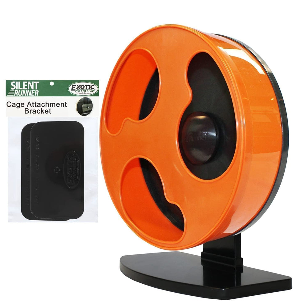 Exotic Nutrition Silent Runner 12-inch wheel front view for quiet exercise.