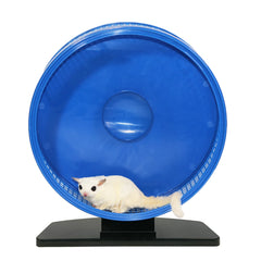 Exotic Nutrition Silent Runner Pro wheel with sugar glider demonstrating enrichment.