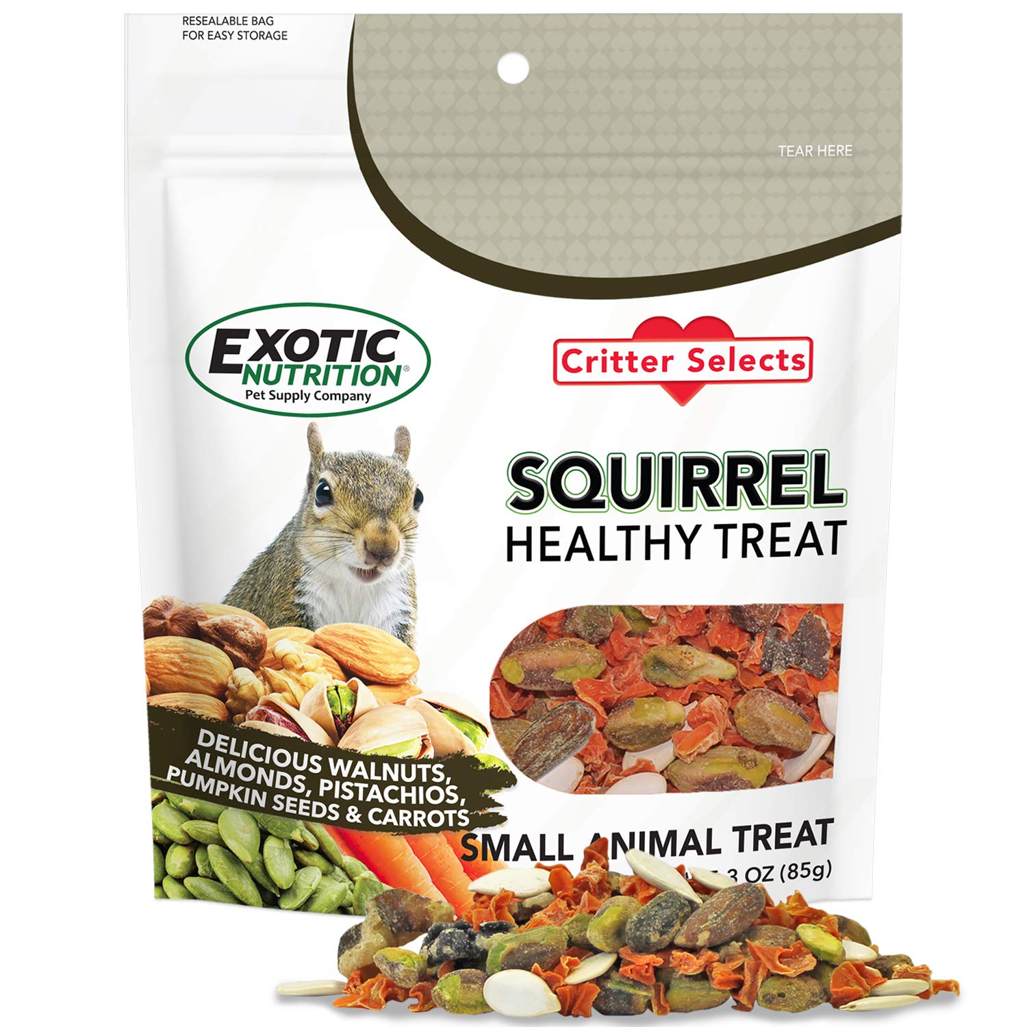 Exotic Nutrition Starter Pack Hanging Water Bottle — convenient hydration option for enclosures.