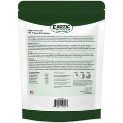 Close-up of Exotic Nutrition pellets highlighting high protein formula for growth and energy
