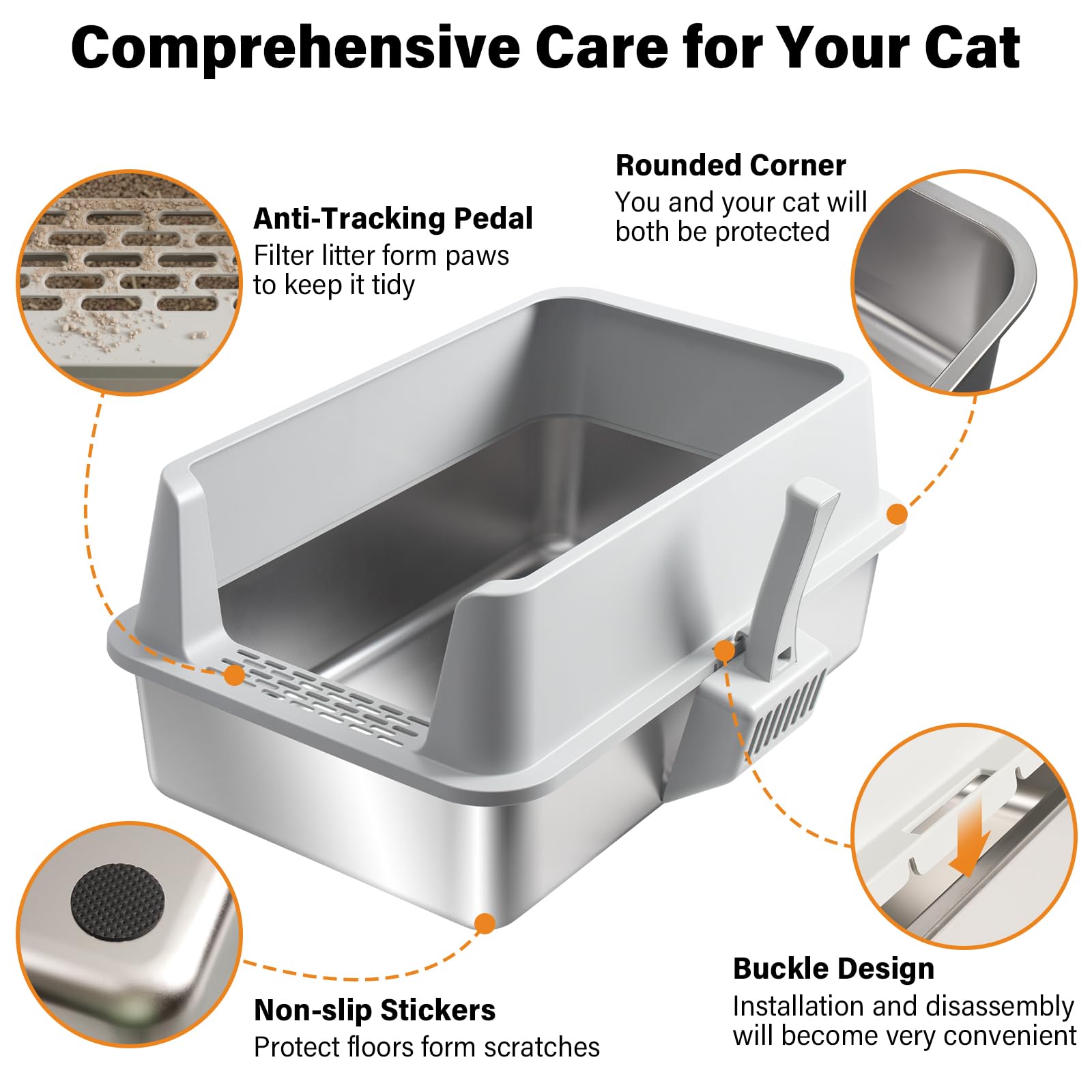 Exovyn non-stick surface cleans quickly after use.