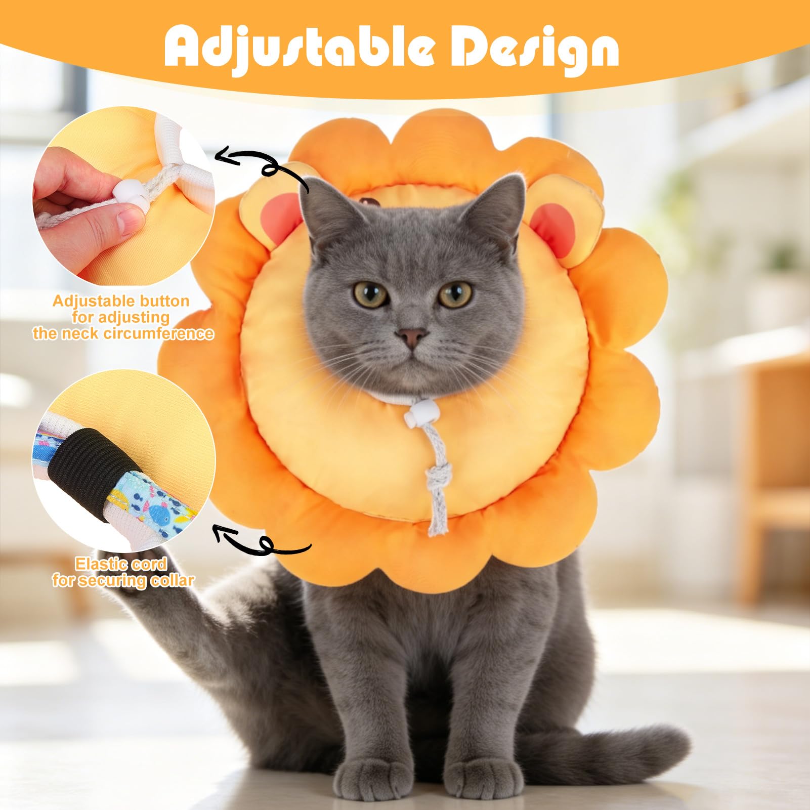 Breathable soft fabric keeps EXPAWLORER cat collar cool and comfortable.
