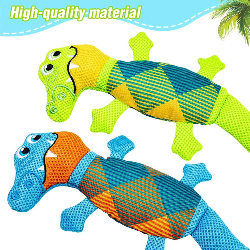 EXPAWLORER dog play in pool toy enhances fetch and splashy training