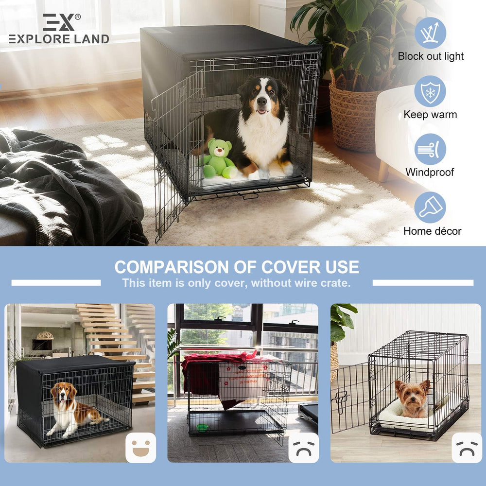 Explore Land all-sides open design enables easy access and supervision.