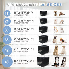 Explore Land basic crate cover creates a calm dark den for pets