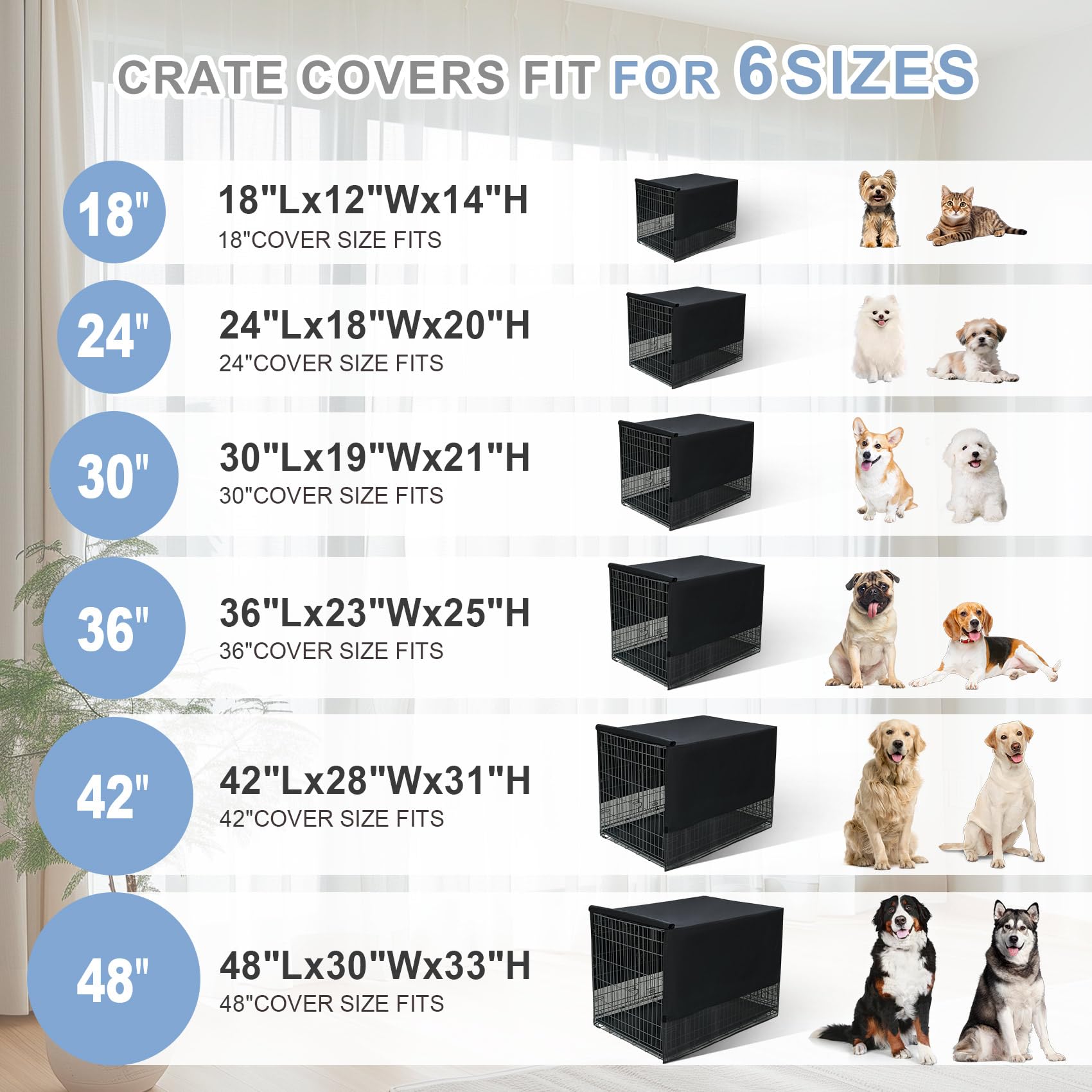 Explore Land breathable crate cover mesh-ventilation panel for airflow and visibility.