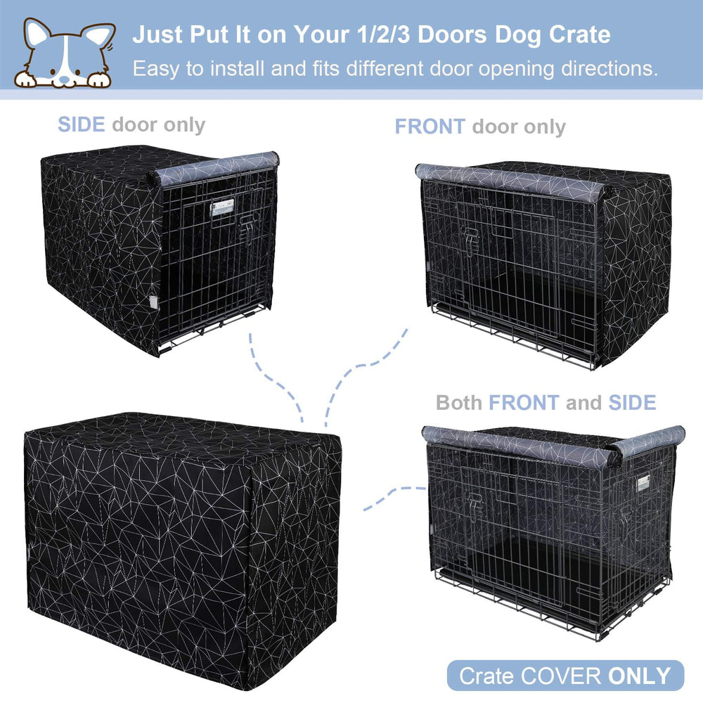 Explore Land crate cover easy-assembly shot emphasizes quick setup.