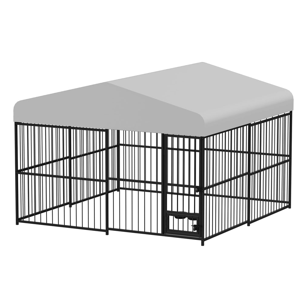 Modular design of ExploreHorizon kennel adaptable to multiple setups.