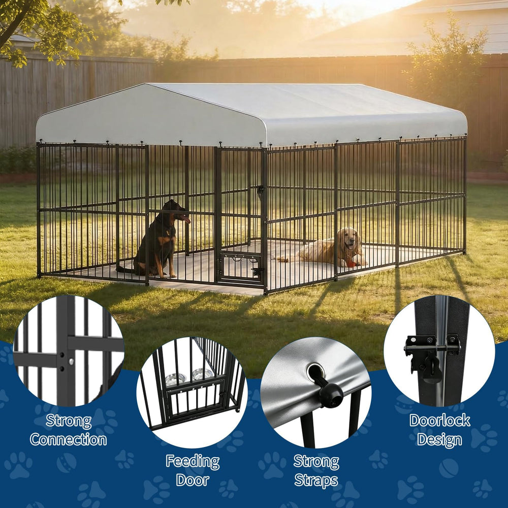 ExploreHorizon galvanized frame provides rust resistance for year-round outdoor use