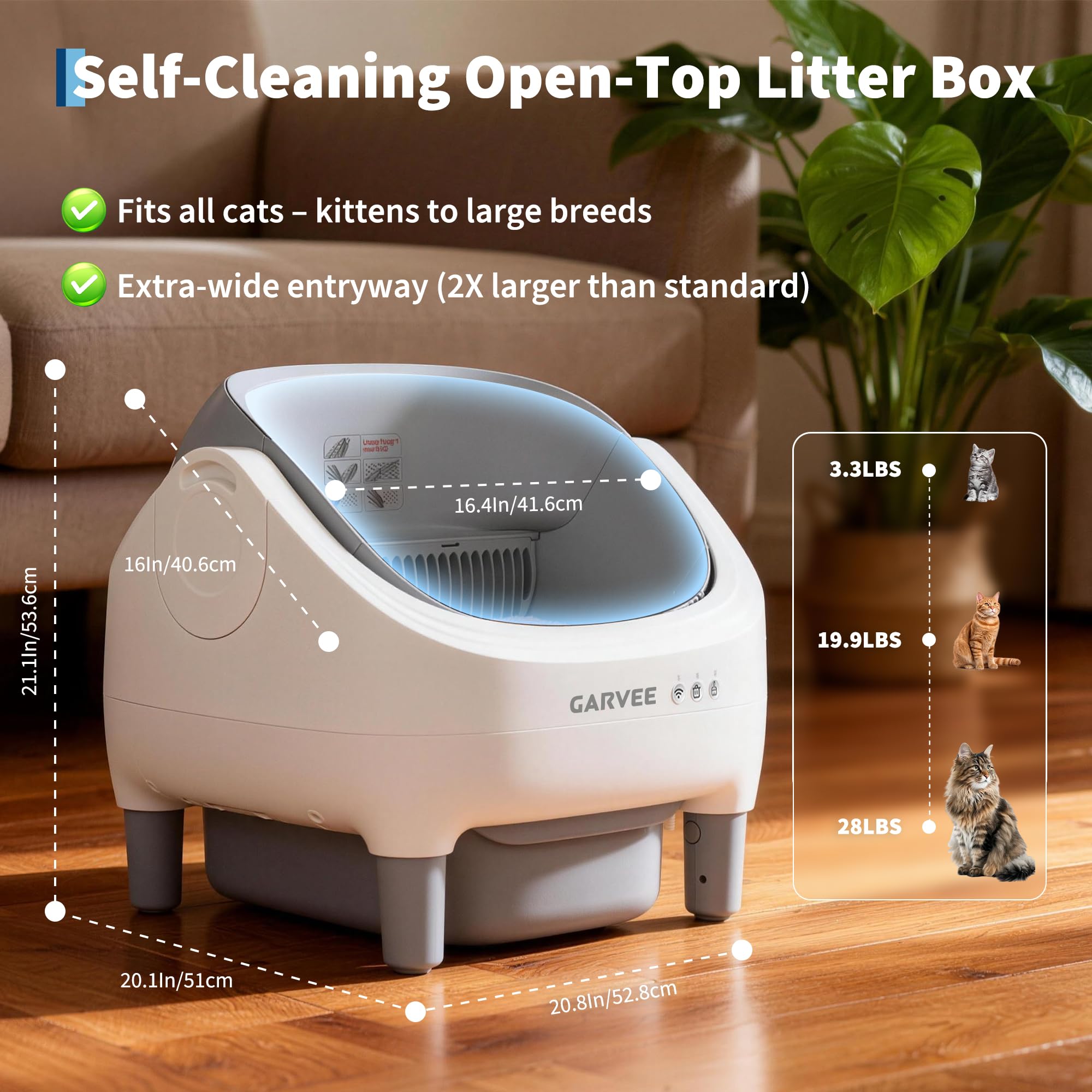 ExploreHorizon odor-sealed 10L bin helps keep home smelling fresh.