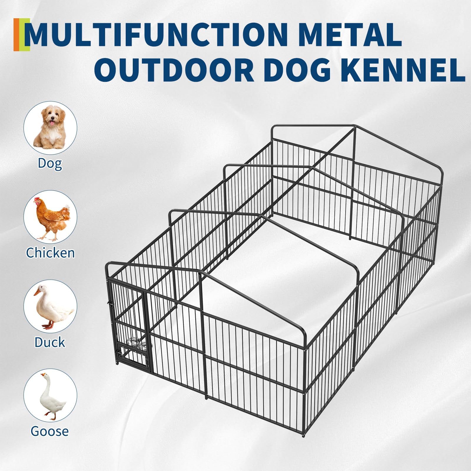 ExploreHorizon waterproof canopy protects pets from rain and sun