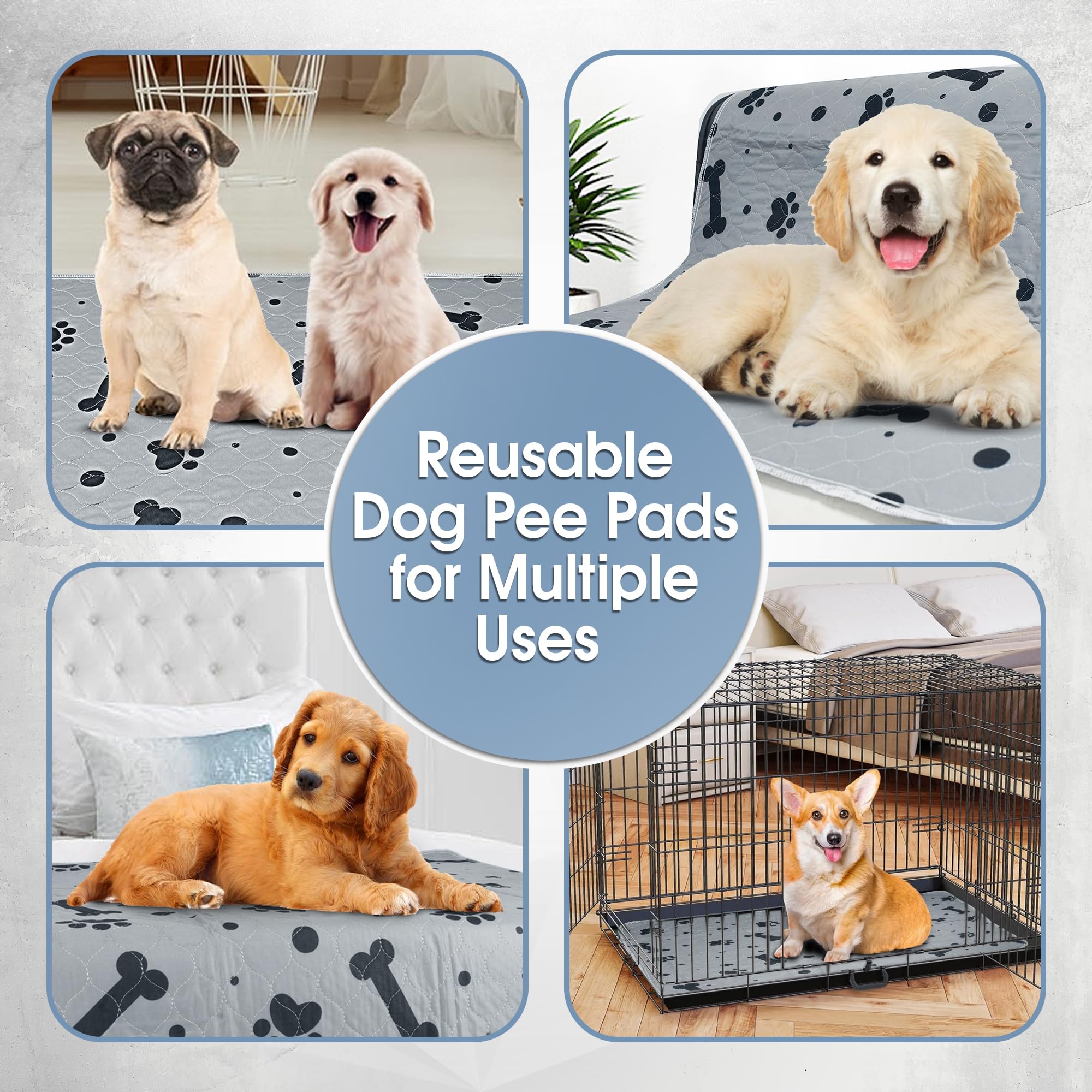 EXPOWEX daily protection dog pad is a reusable home solution.