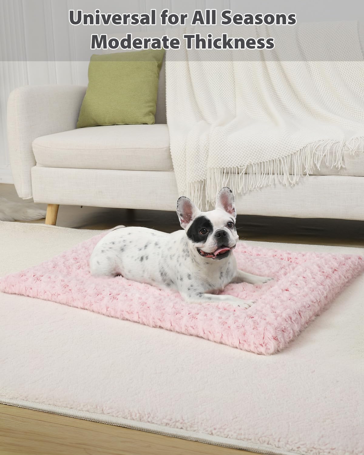 Exsnugy washable bed mat with all-season comfort after washing