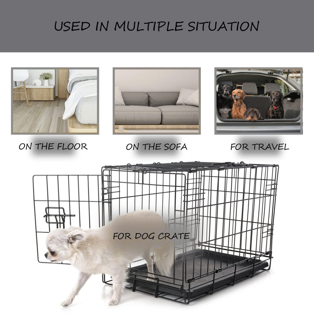 Exsnugy machine washable kennel pad designed for easy cleaning