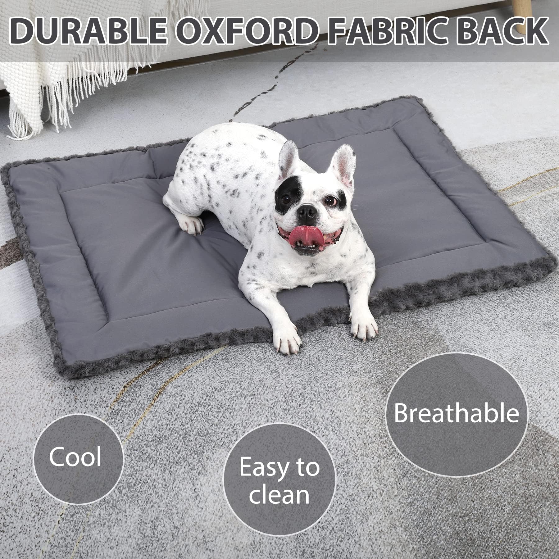 Exsnugy reversible design bottom offers durability and a cooler surface.