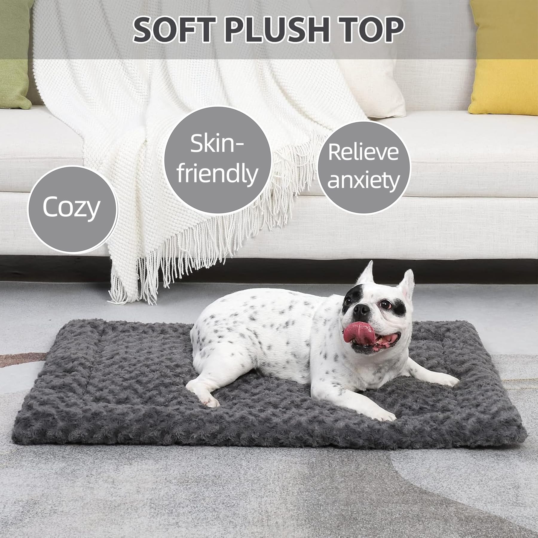 Exsnugy bed mat on elevated bed shows compatibility with different sleeping setups.