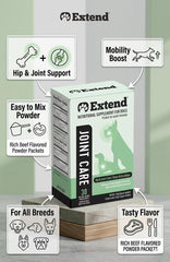 Extend glucosamine powder promotes hydration and mobility in dogs