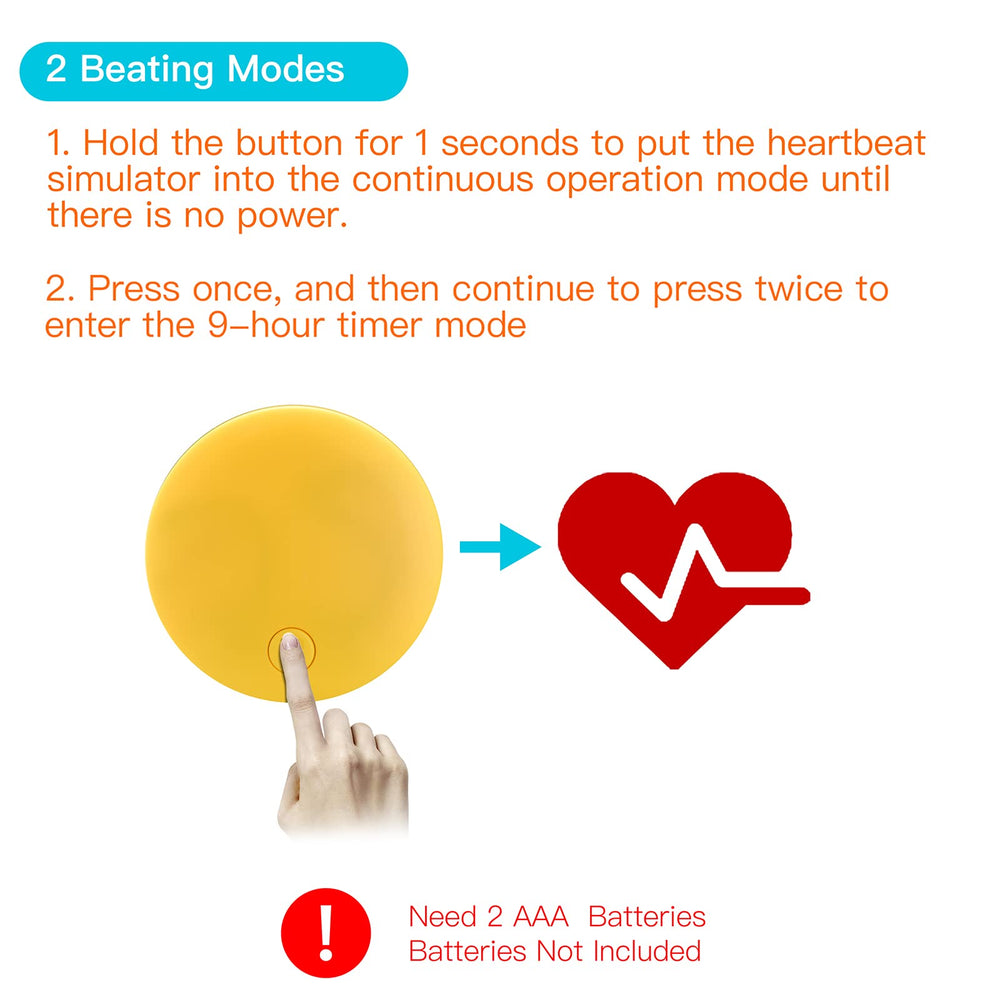 Extragele Heartbeat Puppy Toy realistic heartbeat sound comforts pets during alone time.
