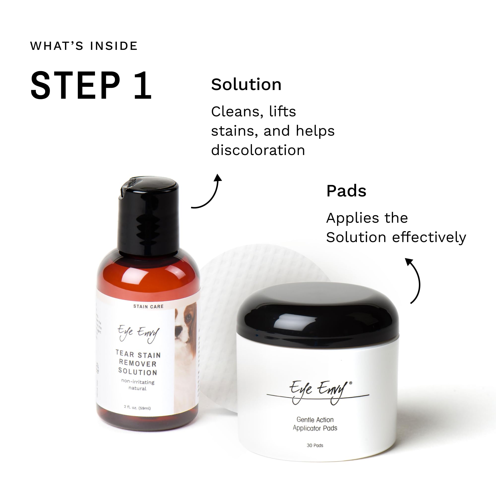 Eye Envy Applicator Pads refill pack for precise application around eyes