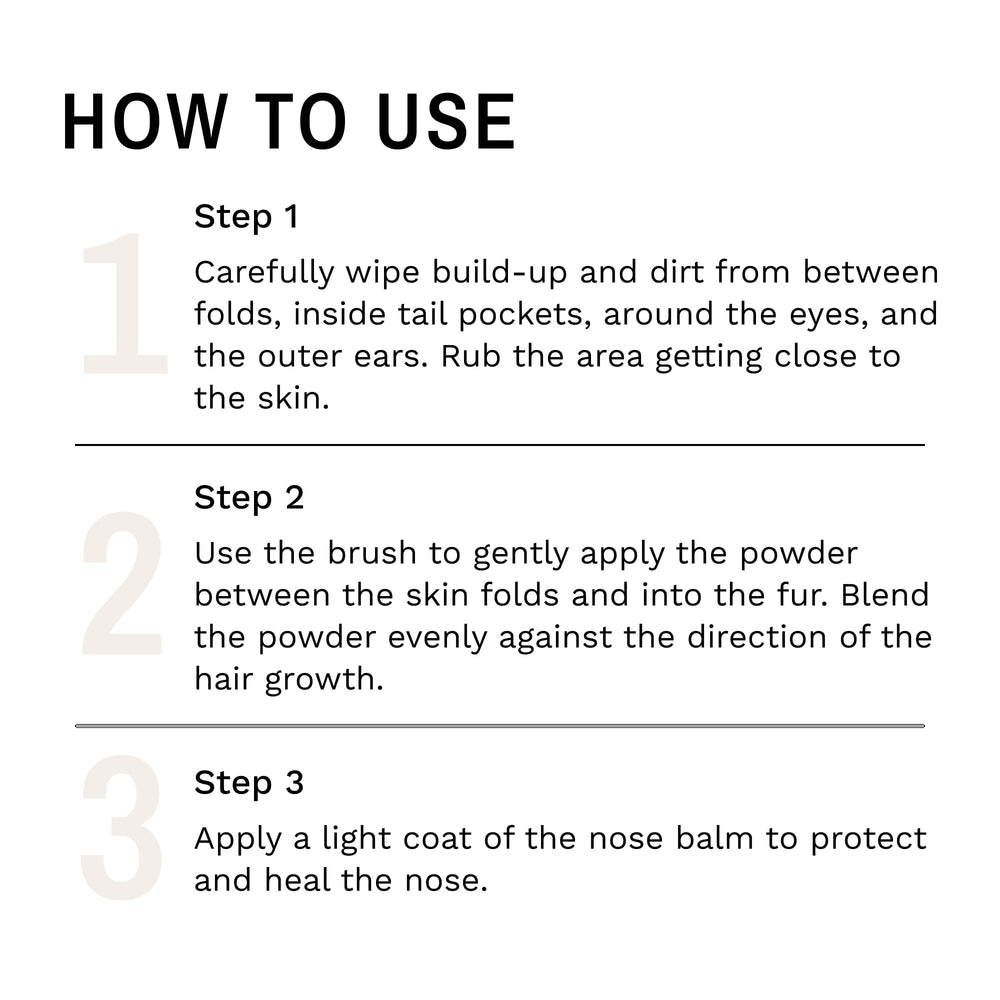 Eye Envy Bulldog Care Kit packaging for at-home grooming.
