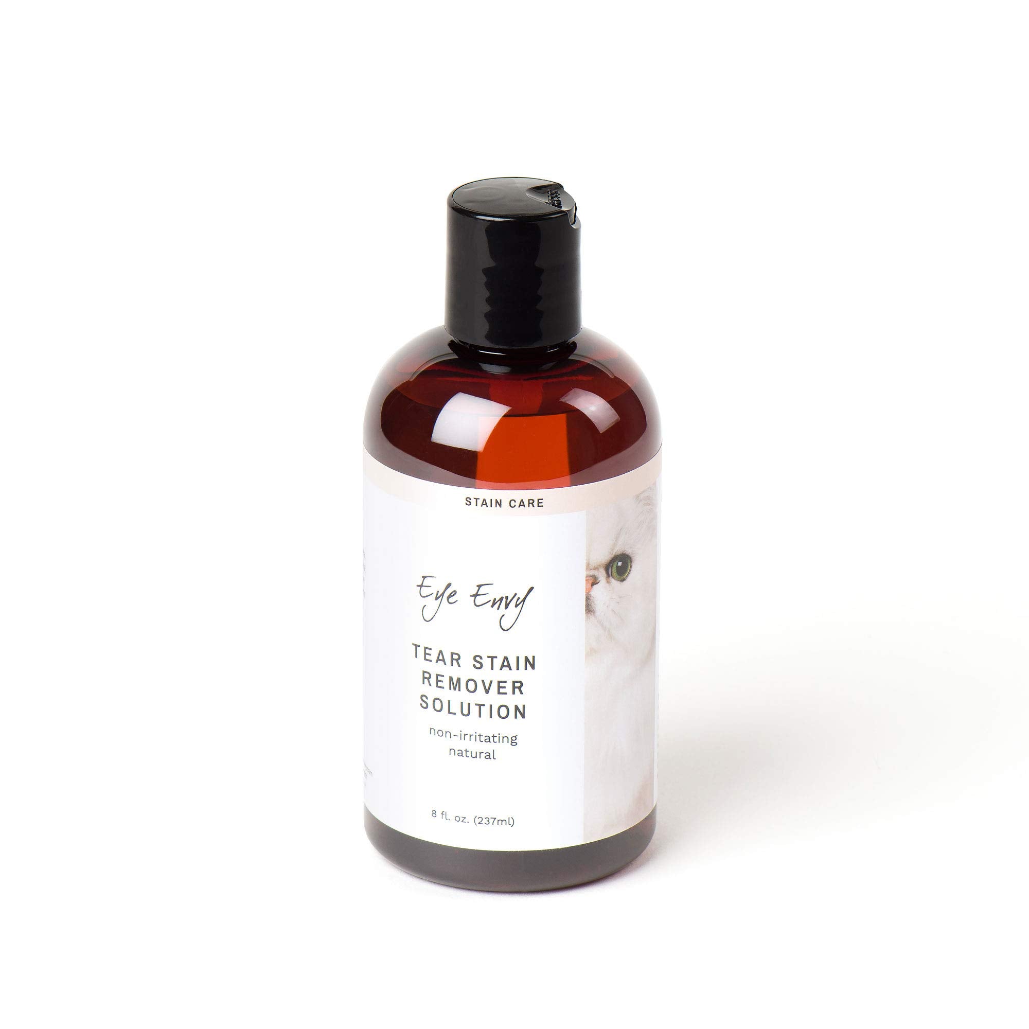 Eye Envy cat tear stain remover bottle for gentle eye area cleaning