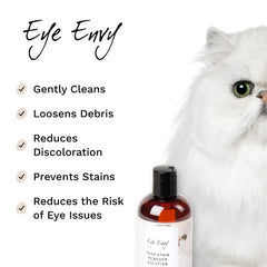 Eye Envy Gentle Action Applicator Pads assist precise stain removal.