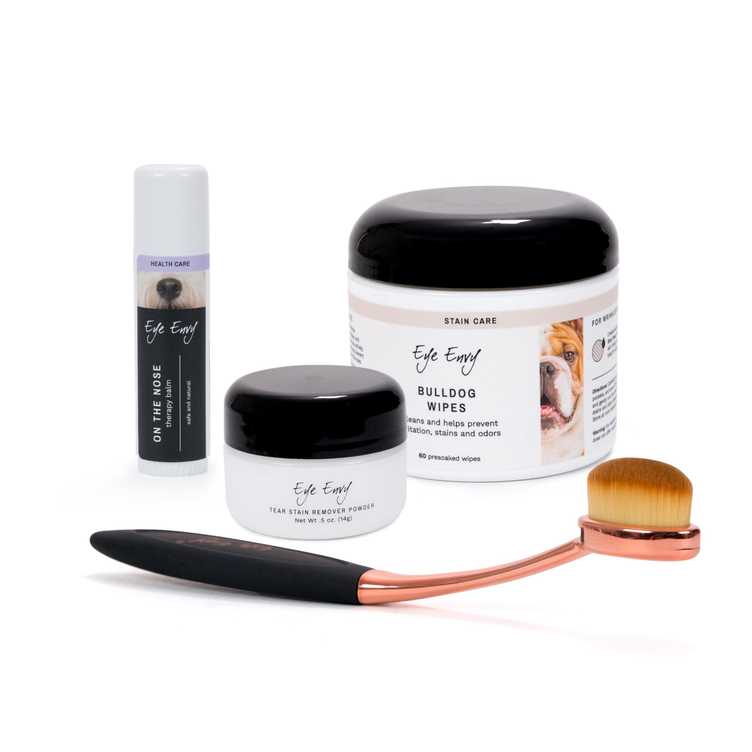 Eye Envy USA-made bulldog kit with natural ingredients.