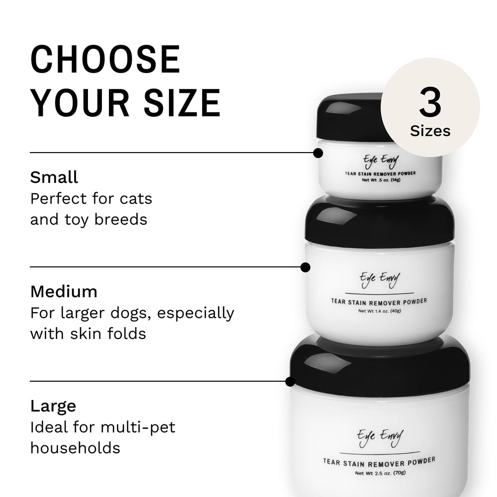 Eye Envy Tear Stain Powder daily use in grooming routine
