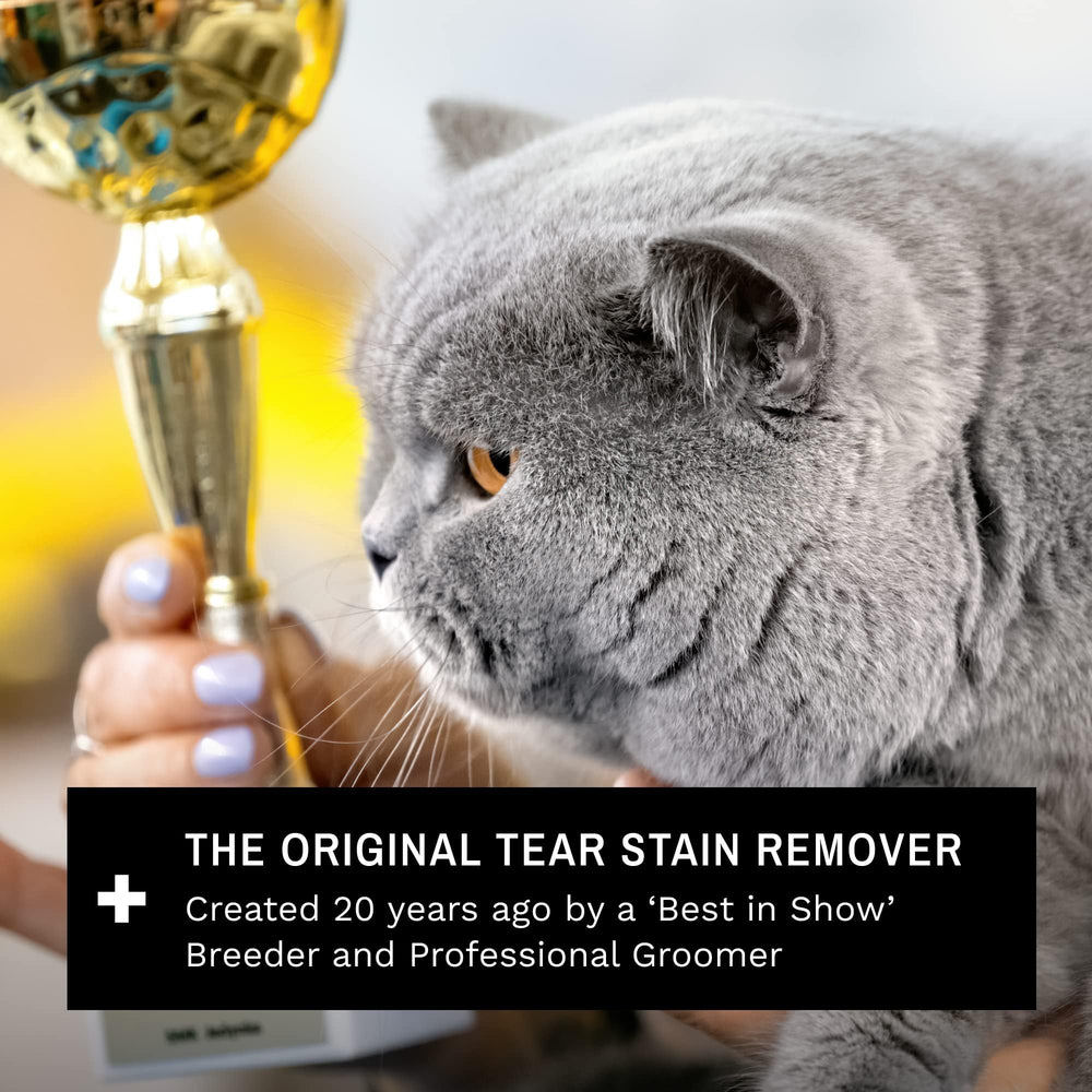 Eye Envy Tear Stain Wipes 60-count pack for daily grooming