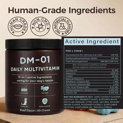 EYUTRD DM-01 salmon-oil coat-glow for a healthy coat.