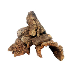 EZ Botanicals cork bark rounds, halves, and flats for terrariums and displays; natural decor and habitat accents.