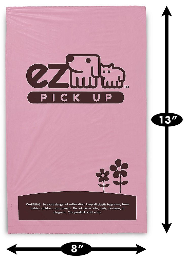 EZ PICK UP leak-proof, extra-thick bags prevent leaks