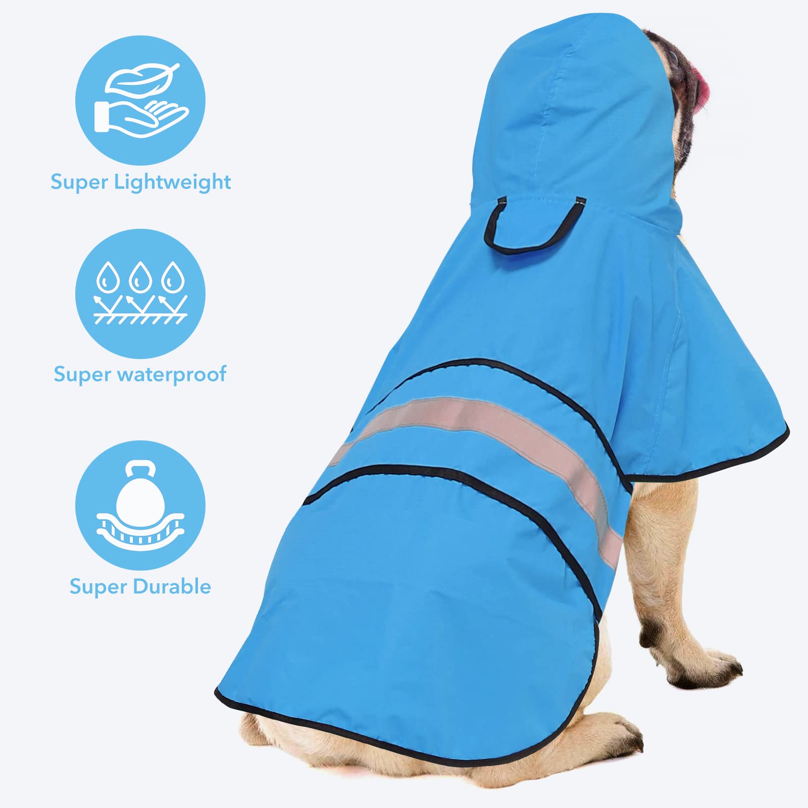 Ezierfy adjustable belly and chest straps ensure secure, comfortable wear.