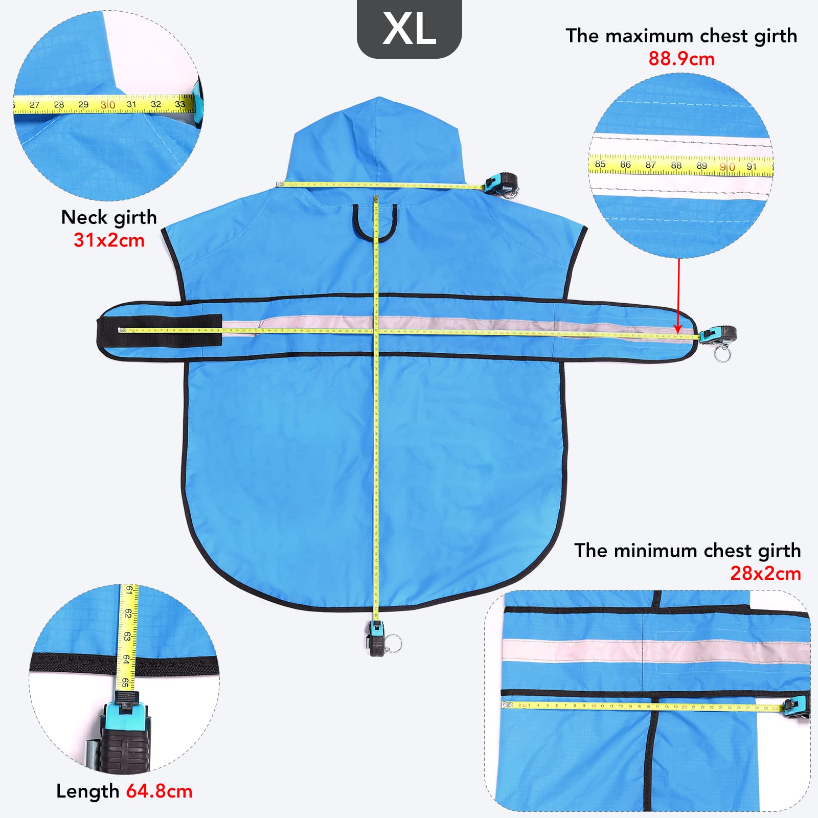 Ezierfy design features a leash hole to connect accessories.