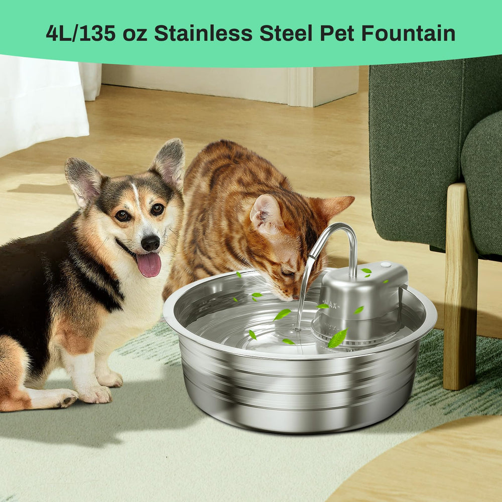 EZMioo cat fountain easy refill setup for everyday use